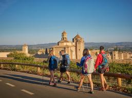Monestir de Poblet - itinerari de La Ruta del Cister GR175