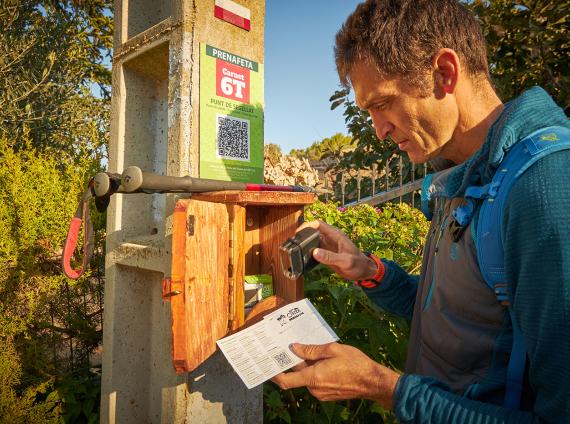 Punt de segellatge - PRENAFETA ©LARUTADELCISTER