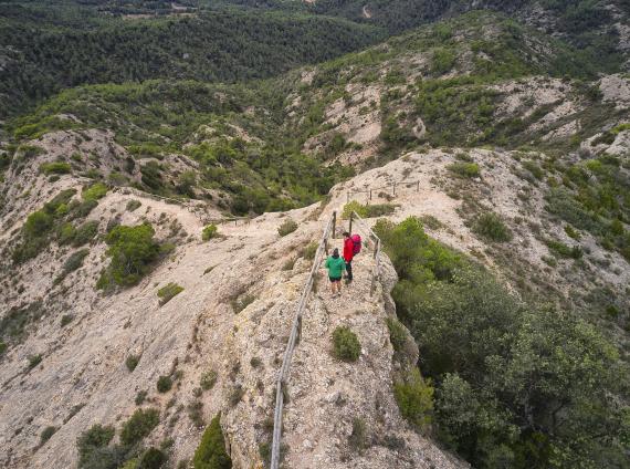 Roca del Cogulló, serra de Comaverd ©LARUTADELCISTER