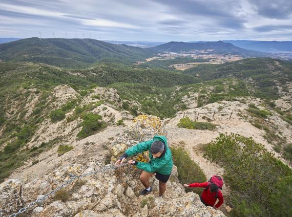 Roca del Cogulló, serra de Comaverd ©LARUTADELCISTER