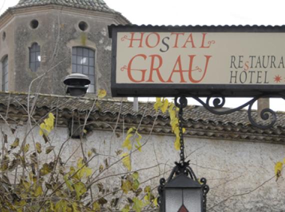 hostal grau santes creus, restaurant