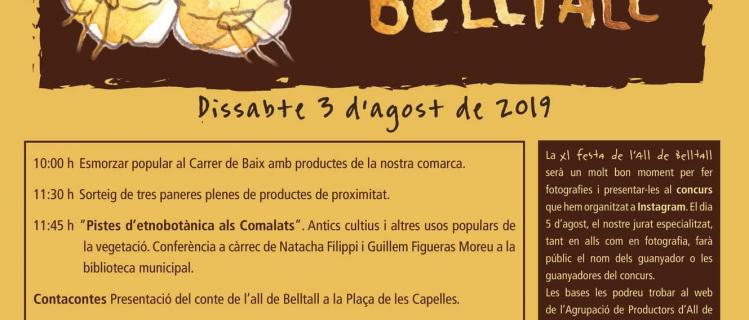 Fiesta del ajo de Belltall