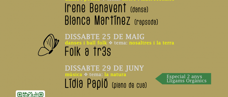 I CICLE D’ARTS EN VIU: Irene Benavent + Blanca Martínez / Micro i marcocosmos [COMPRA D’ENTRADES ONLINE] 
