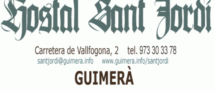 Restaurant Sant Jordi a Guimerà